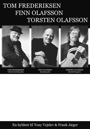 Trio koncert plakat, A3 format